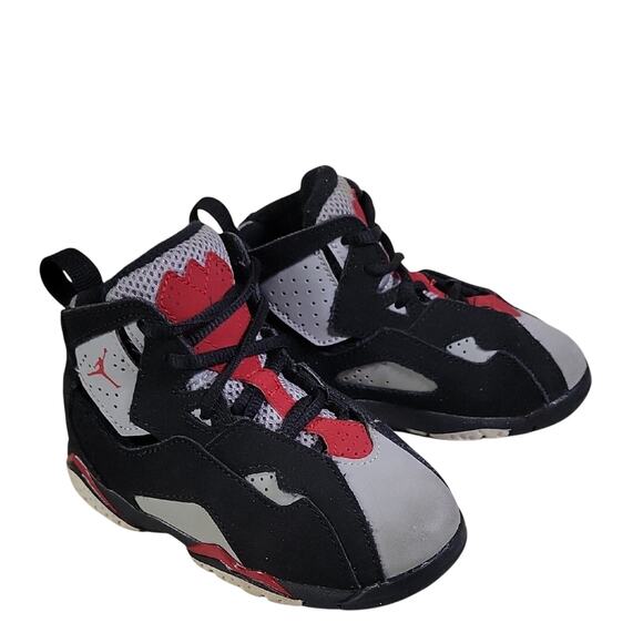 Nike Air Jordan True Flight Black and Grey SneakersKids Toddler Size 7C